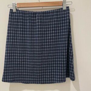 Urban Outfitters Clara Knit Plaid Straight Skirt – Size M